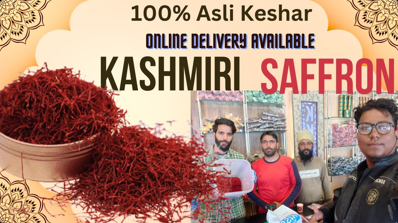 kissan kesar mahal |Pulwama Special Kesar |100% asli Kashmiri saffron Youtubde Radio