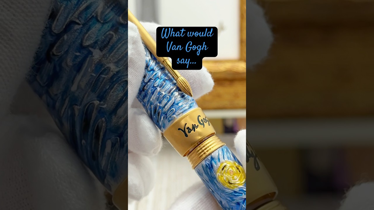 🎨What would Van Gogh say about this $5,995 fountain pen from Visconti?