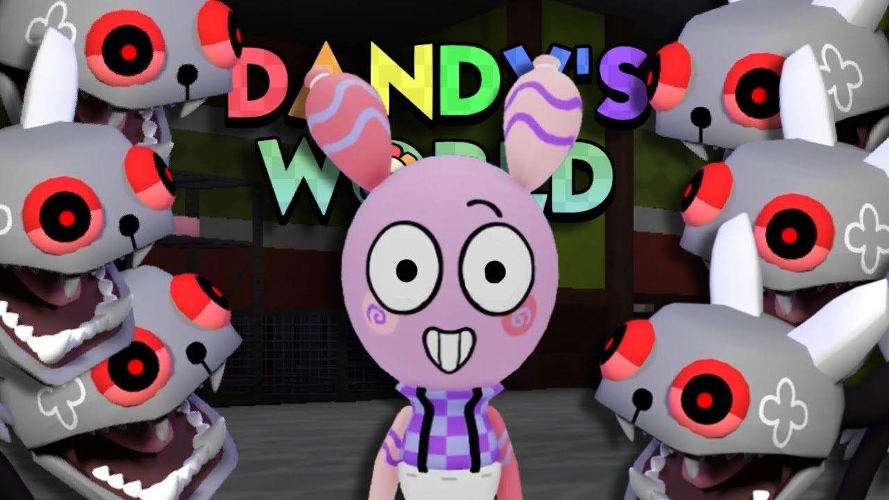 NIVOUTY VS 6 TWISTED PEBBLE! | Dandy's World: Distracting with looey