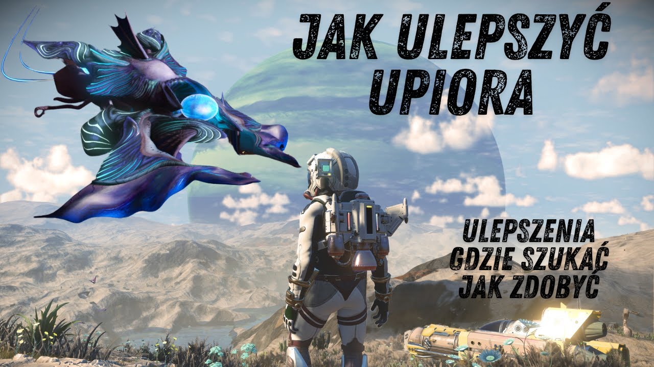 NMS | Jak zdobyć ulepszenia do żywego statku i go ulepszyć.