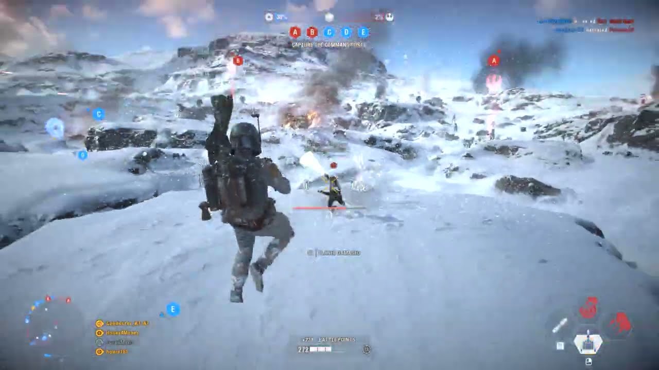 Star Wars Battlefront 2 Supremacy on Hoth Gameplay