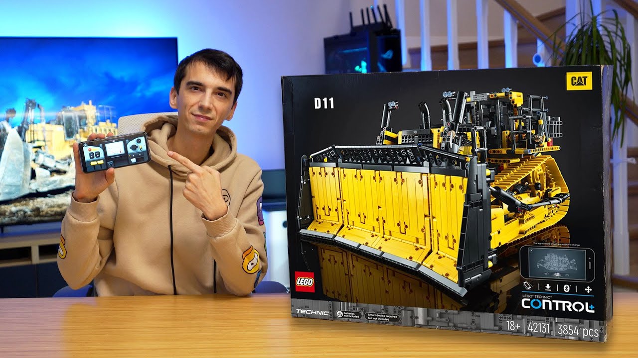 Telefon Kontrollü Bulldozer Yaptım! w/ realme C21Y