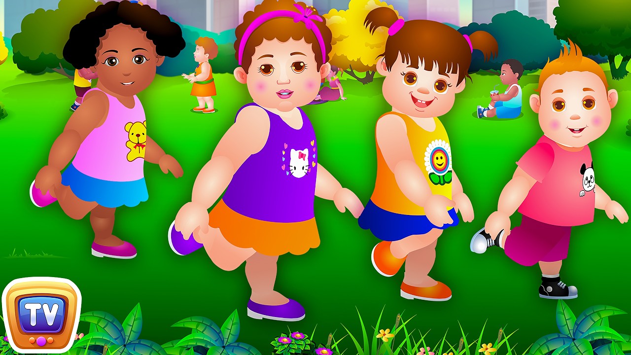 Head, Shoulders, Knees & Toes - Exercise Song For Kids