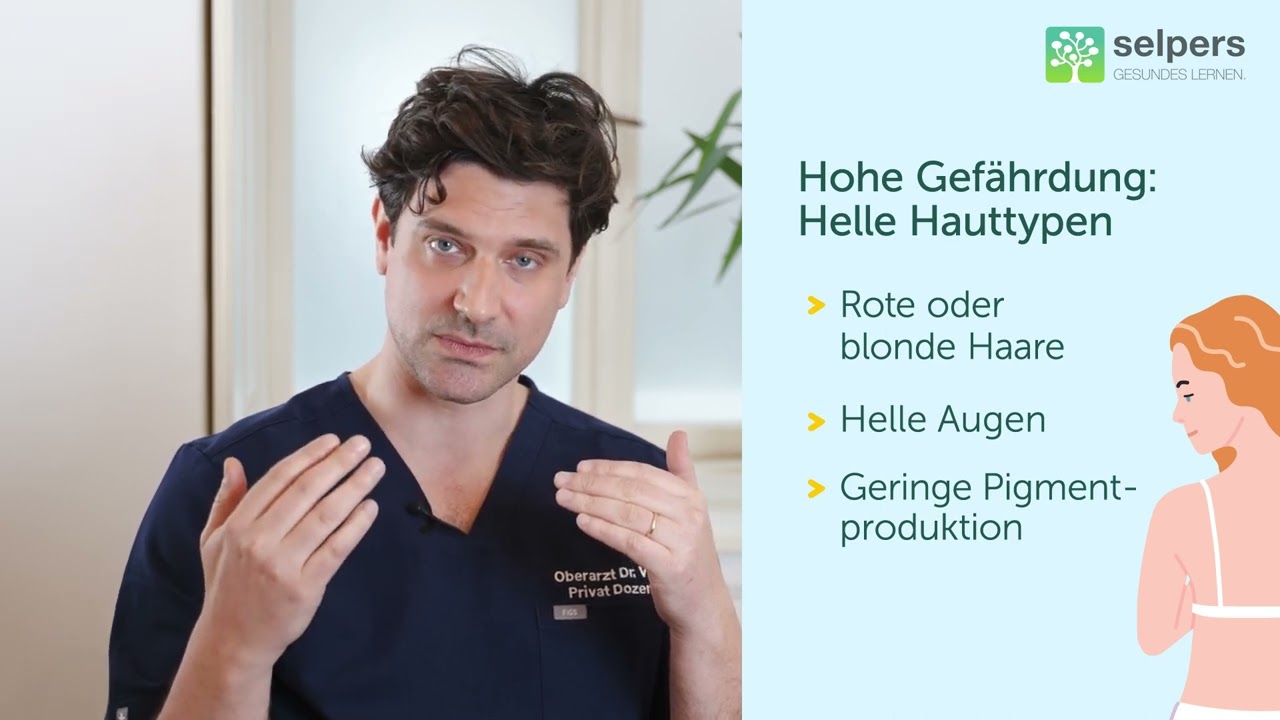Der Hauttyp als Risikofaktor für malignes Melanom (Arzt erklärt)