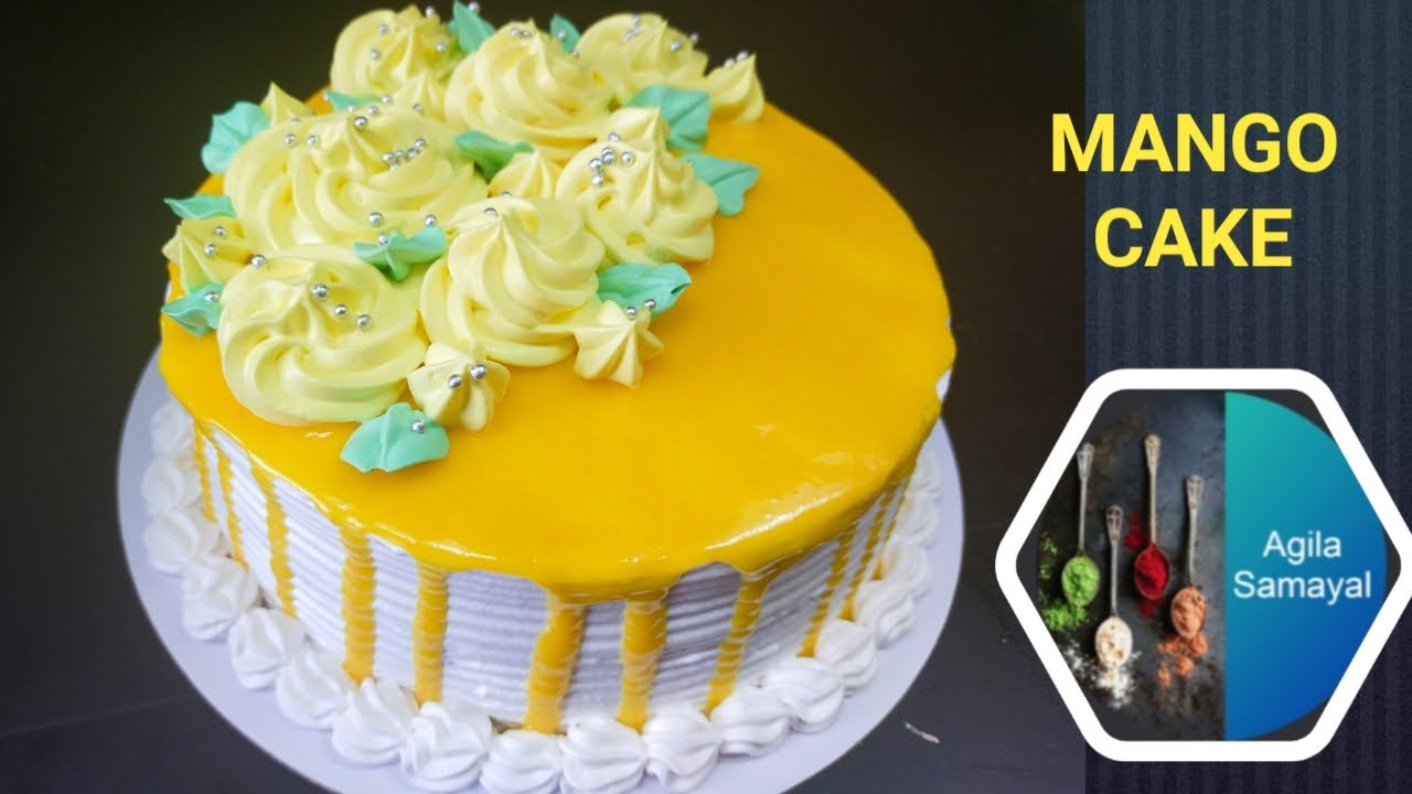Mango Cake Recipe || How to make Cake recipes in Tamil || Birthday cake in Tamil || மாம்பழம் கேக்
