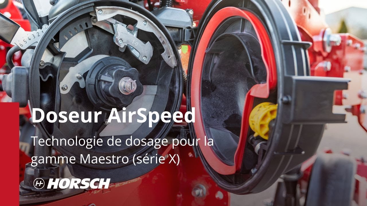 Technologie de dosage AirSpeed (gamme Maestro - série X)
