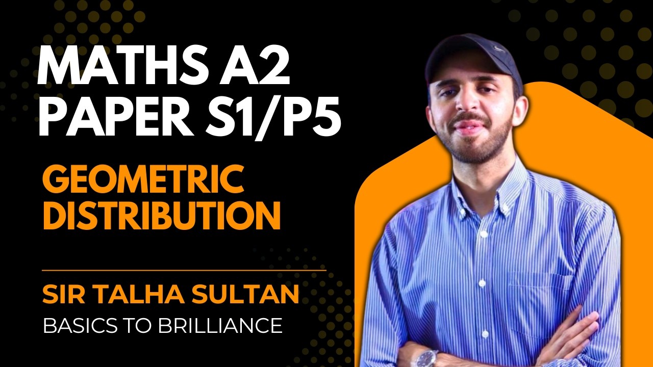 Geometric Distribution . A levels Maths 9709. Sir Talha Sultan. Lec-25. 4th march.