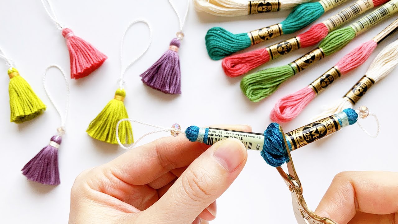 Как сделать кисточки ｜ How to Make Mini Tassels - DIY