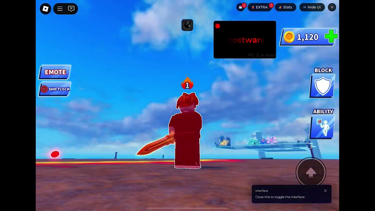 blade ball op scripts Frostware