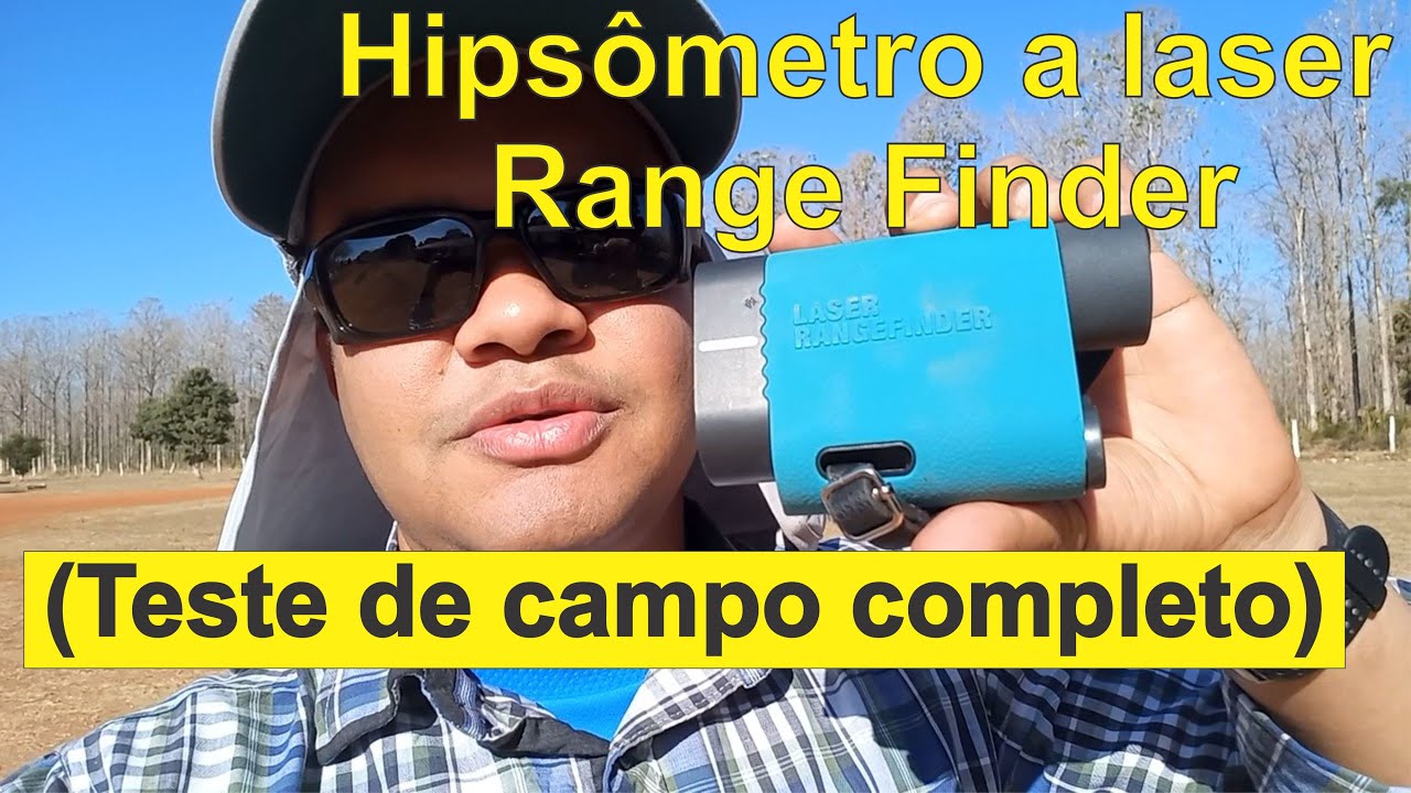 Testei em campo o hipsômetro a laser Range Finder. Veja o que eu achei!