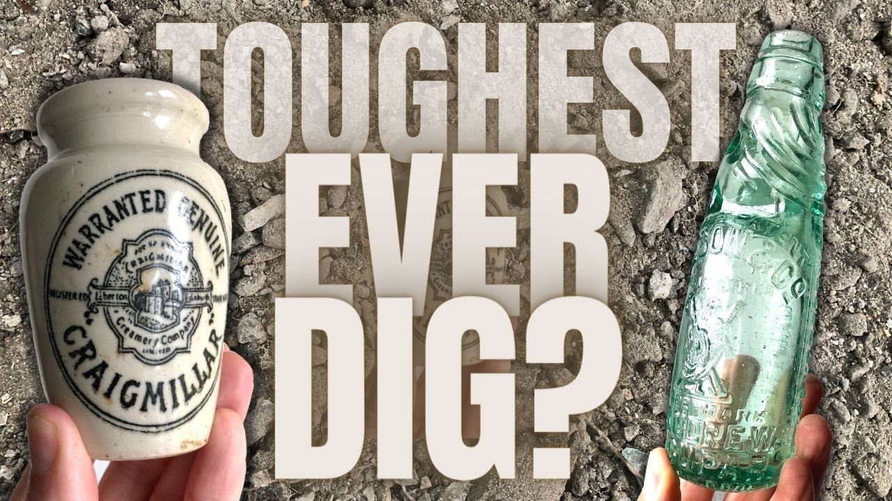 Toughest Ever Dig? - Bottle Dump Digging, Scotland, Fife, Near Edinburgh - Ep 90