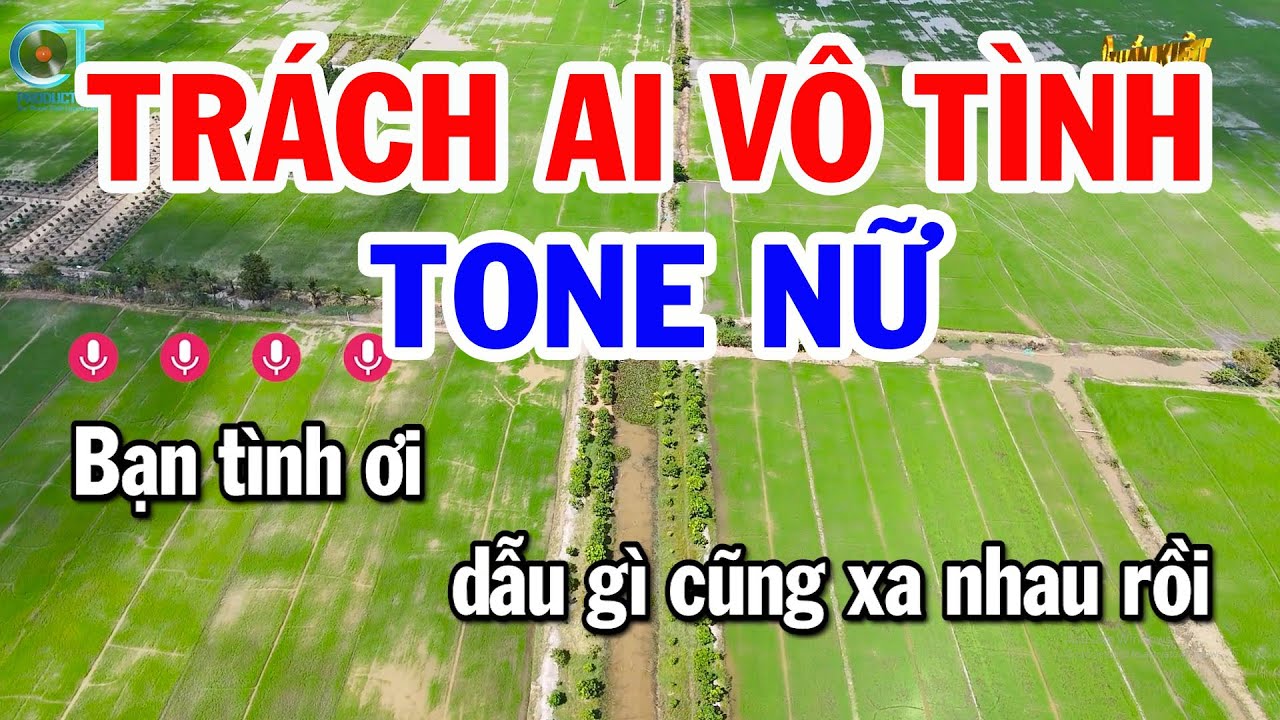 Karaoke Trách Ai Vô Tình Tone Nữ ( Bm ) Nhạc Sống Beat Mới Dễ Ca | Karaoke Tuấn Kiệt