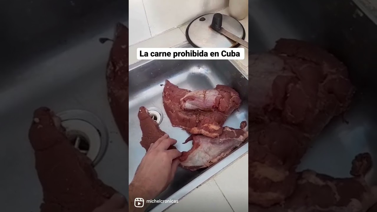 Esta es la carne m&aacute;s prohibida de Cuba. Pocos cubanos la pueden comer. 😭🇨🇺