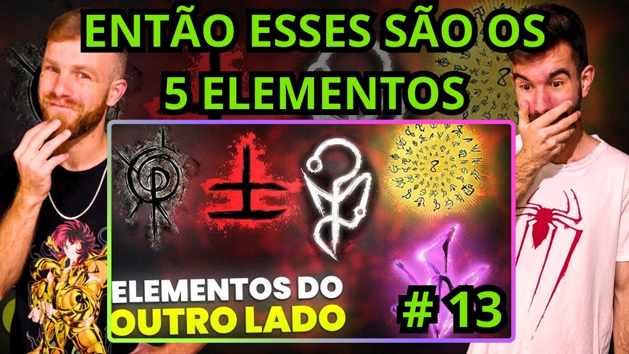 Os Cinco Elementos de Ordem Paranormal | REACT