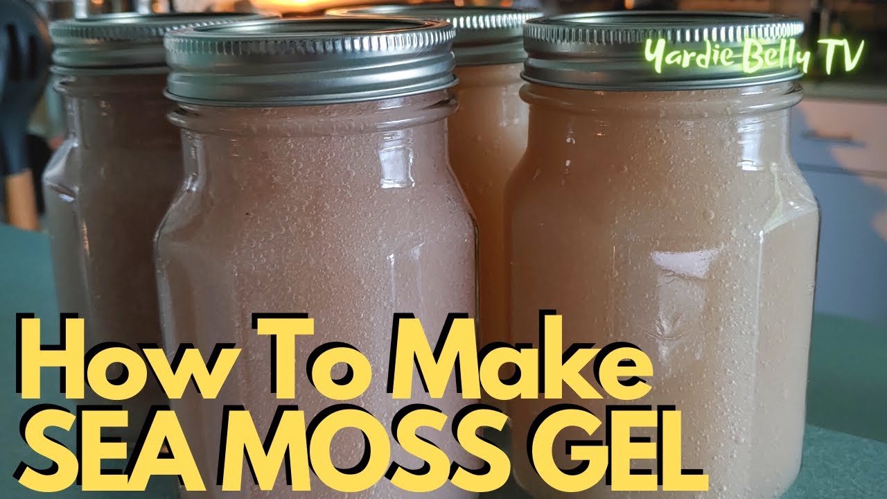 How I Prepare My Sea Moss (Irish Moss) Gel