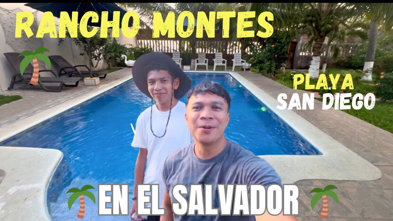 RANCHO DE PLAYA FRENTE AL MAR🌴 en EL SALVADOR  🇸🇻￼￼| playa en LA LIBERTAD. 