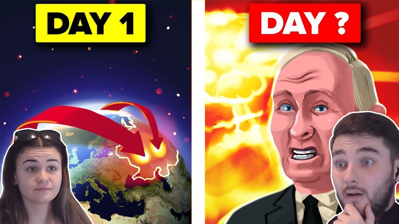 British Couple Reacts to What If the US Invades Russia (Day by Day)