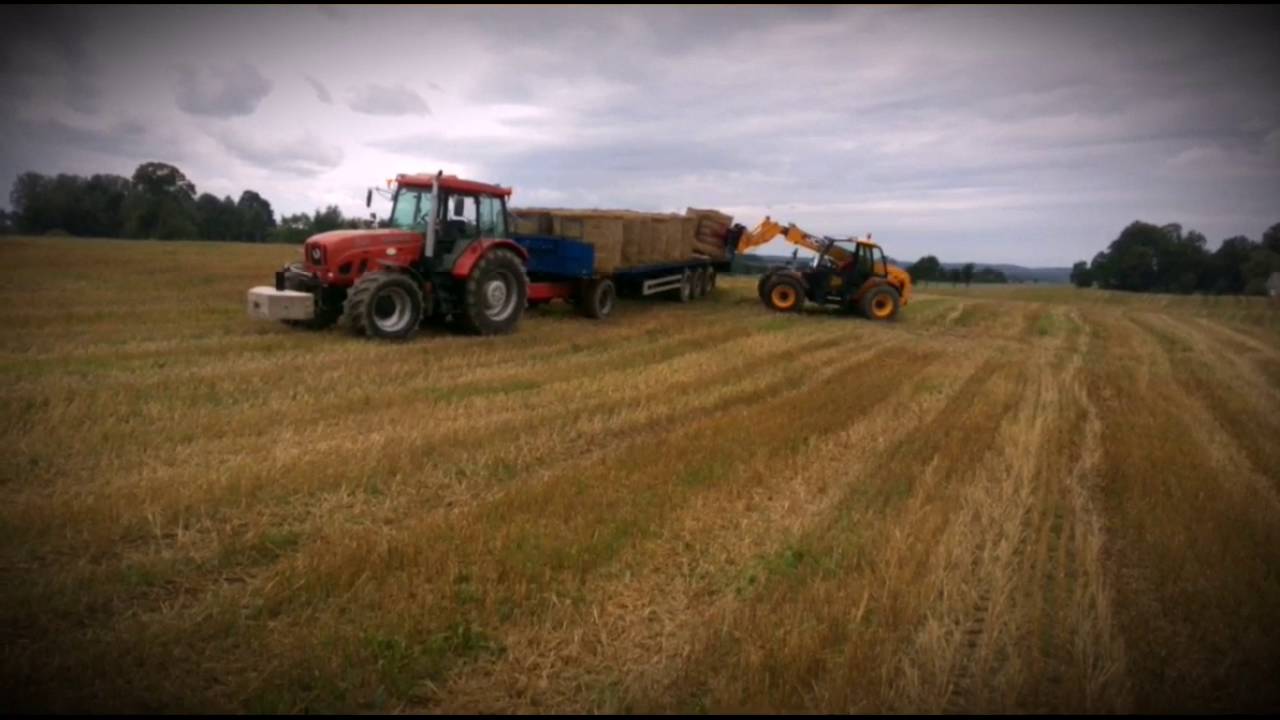 Żniwa 2016 GR Kabikiejmy warmińsko-mazurskie Zetor 2x*Ursus *MTZ*JCB*Bizon ;)