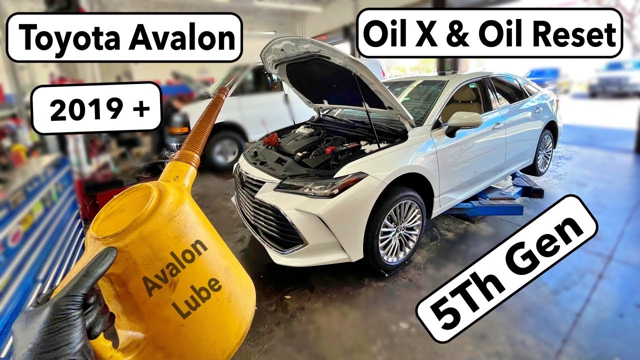 How To | Toyota Avalon | Oil Change & Oil Life Reset | 2019+