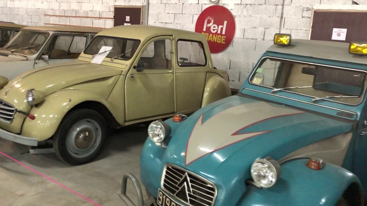 Visite du Musée de la 2CV à Troisfontaines (Département 57)