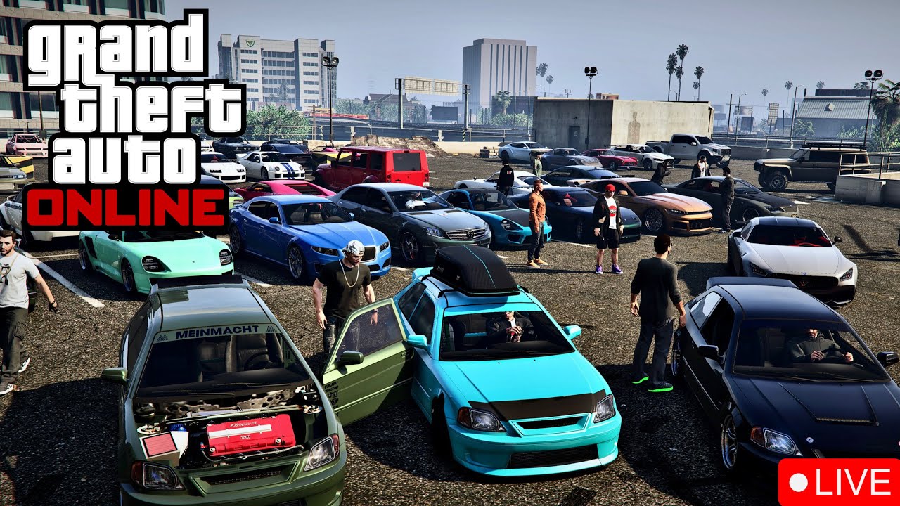 🔴LIVE DEAF - PS5 GTA 5 Car Meet LIVE! #PS5 #GTA #CARMEET