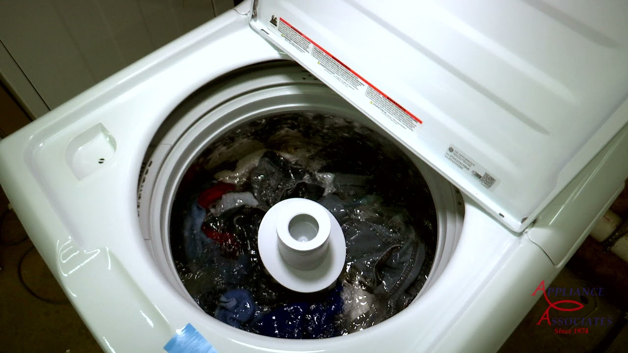 GE Top Load Washer Model GTW525ACPWB Speed Wash Cycle   Max Water Level