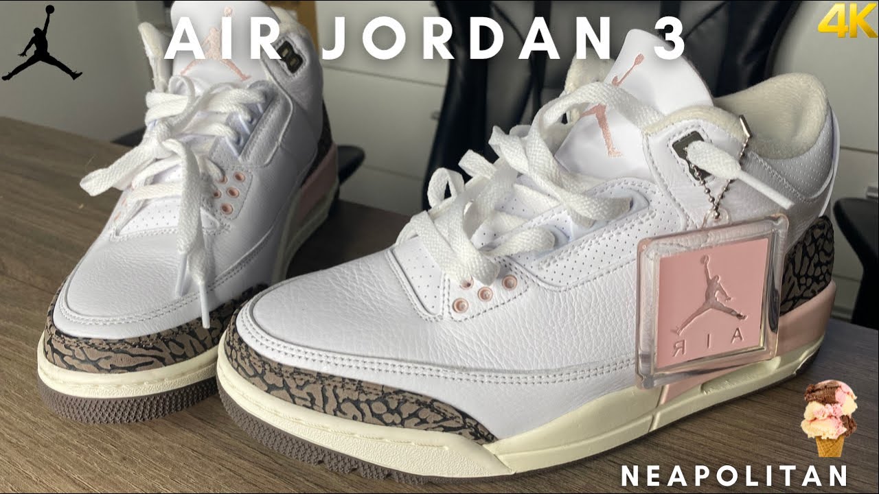 Air Jordan 3 Neapolitan On Feet Review