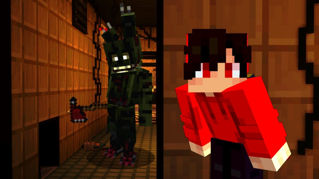 I Survived FNAF 3 In Minecraft...
