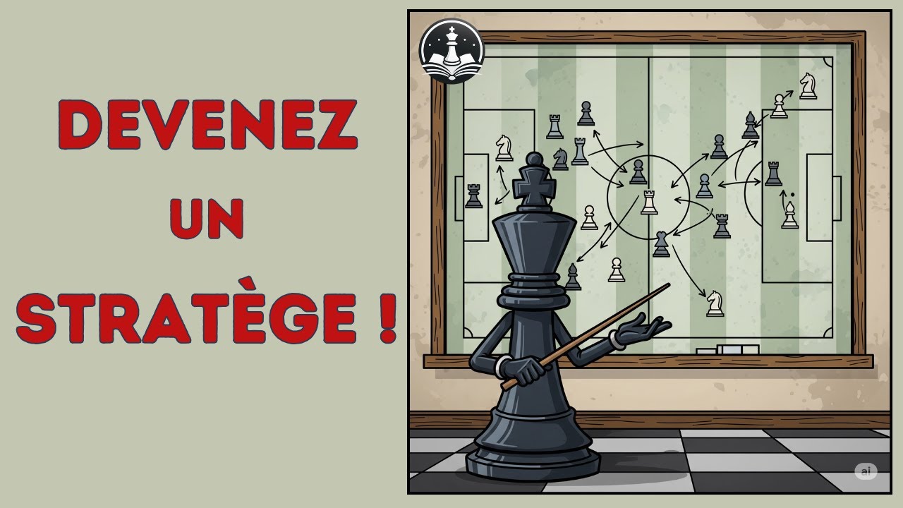Stratégie : comment évaluer une position et élaborer un plan ? Exemple et conseils de l'entraîneur.