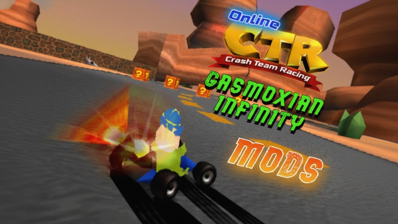 Como instalar MODS en OnlineCTR GASMOXIAN INFINITY!