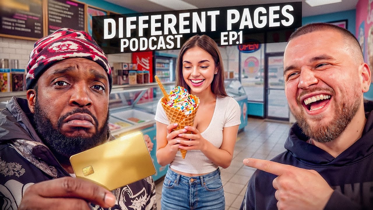 Dating Women Rappers, Who Pays For The Ice Cream, Love Languages | EP. 1 | DIFFERENT PAGES PODCAST