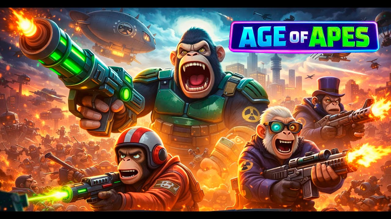 Age Of Apes Challenge Monkey Runner Speedrun #shorts #challenge