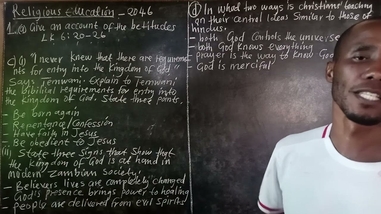 Religious education (beatitudes)