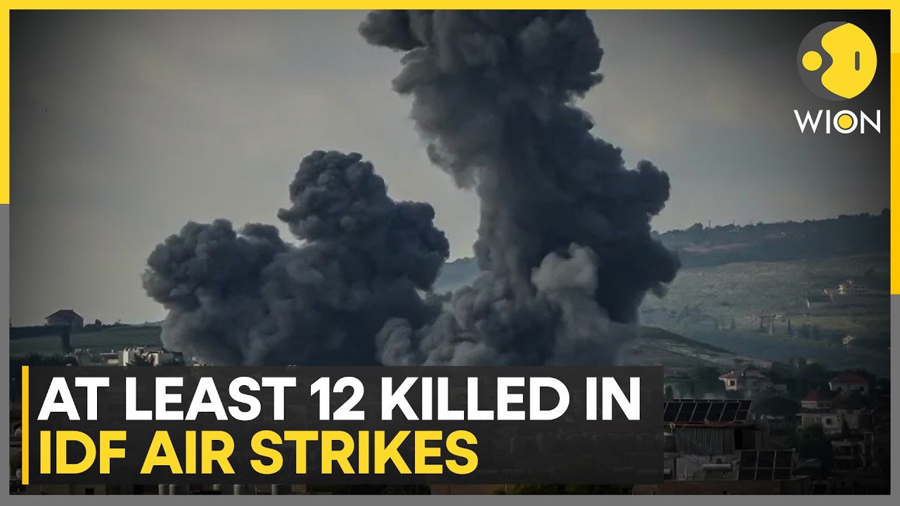 Israel-Lebanon War | Lebanon: IDF Strikes 30 Locations in Southern & Eastern Regions | WION
