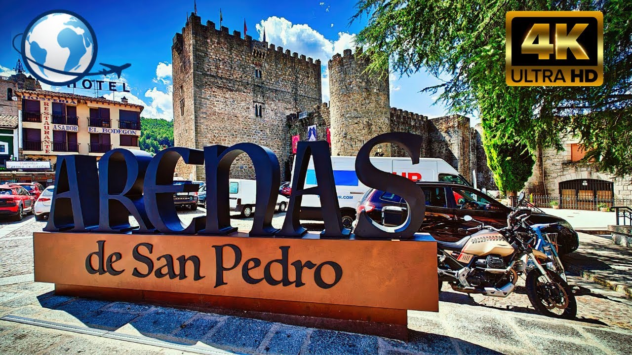 QUÉ VER  en ARENAS de SAN PEDRO, Ávila 4K - Monumentos, piscinas naturales y Cuevas del Águila