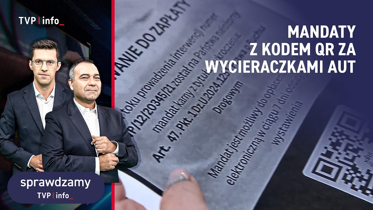 Nowy spos&oacute;b oszustwa - mandaty z kodem QR za wycieraczkami aut | SPRAWDZAMY