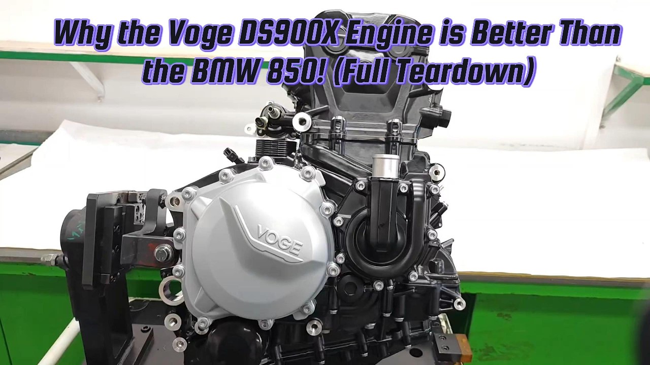 Разборка двигателя Voge DS900X: действительно ли это двигатель BMW 900?