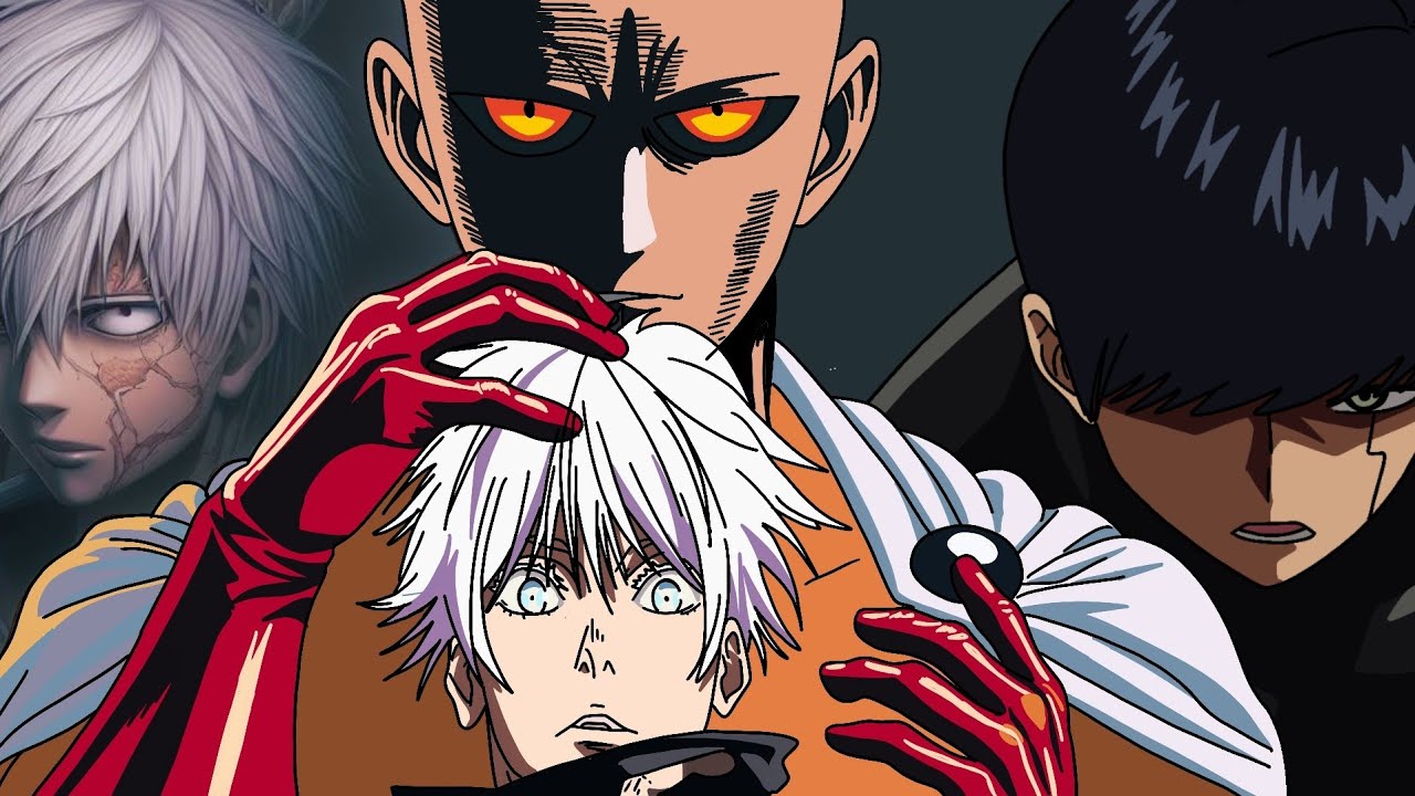 Saitama, Mashle Vs Gojo &  Sukuna - Full Part | One Punch Man , Magic and Muscles, Jujutsu kaisen
