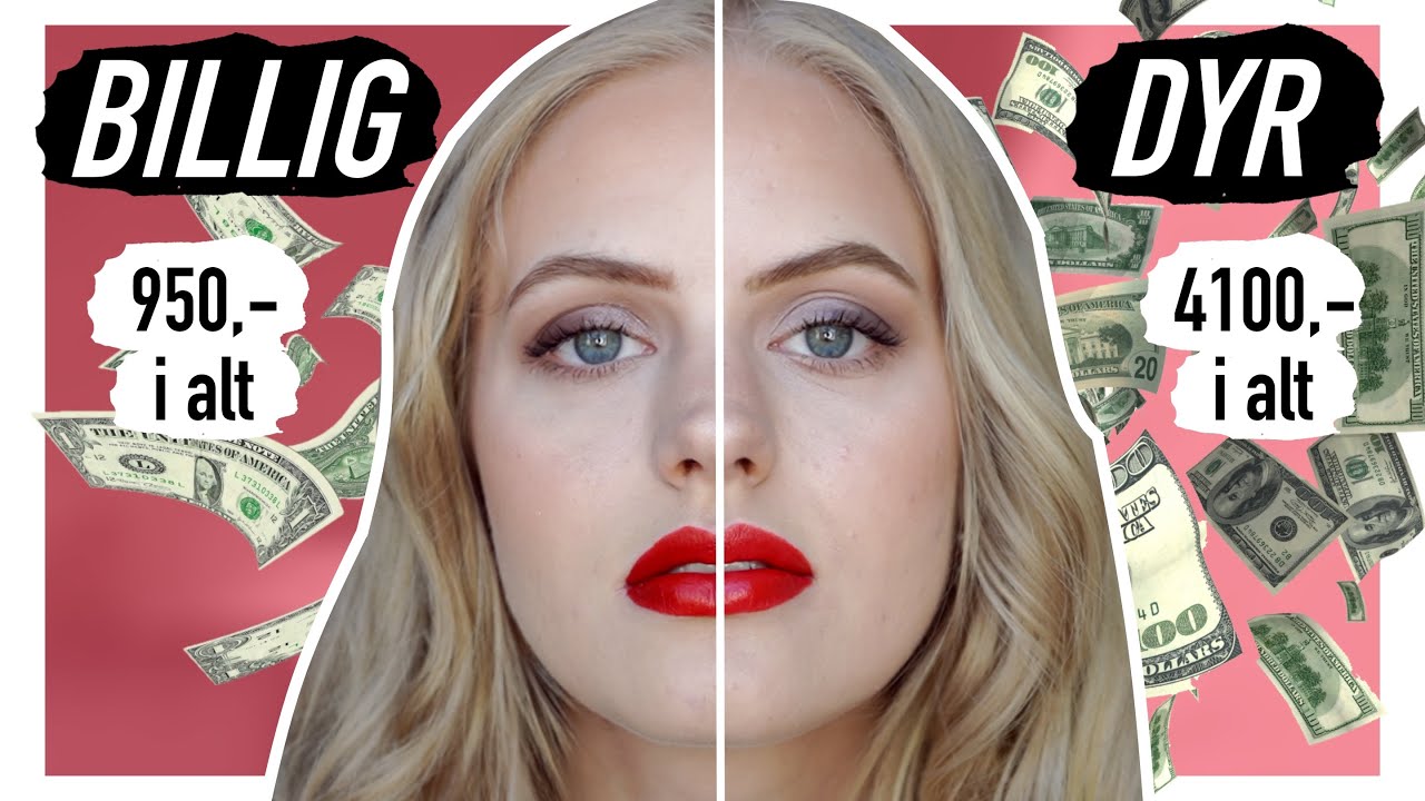 DYR vs BILLIG MAKE-UP - hvad er bedst?