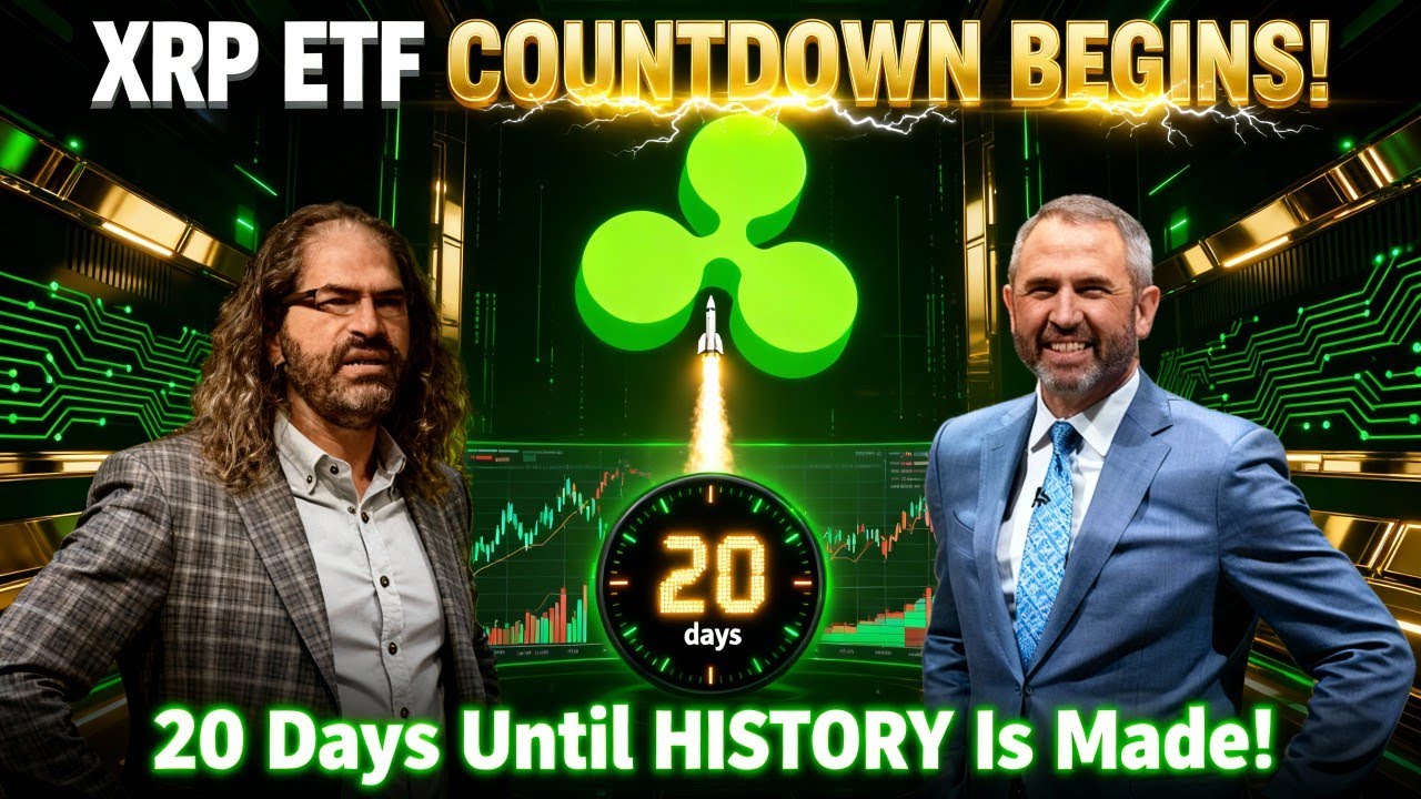 XRP ETF COUNTDOWN BEGINS! 20 Days Until HISTORY Is Made!