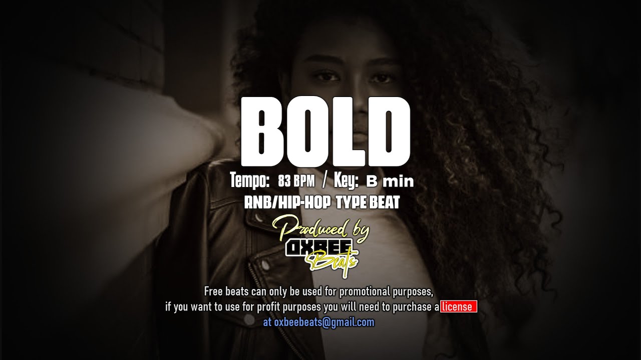 BOLD | RNB  x HIP-HOP Type Beat 2025 | Hard HIP-HOP Instrumental