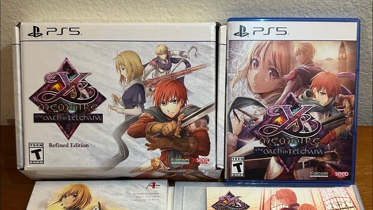 Обзор игры Ys Memoire: The Oath in Felghana для PS5 от The Videogame Cabinet. Пройдено в ноябре 2...