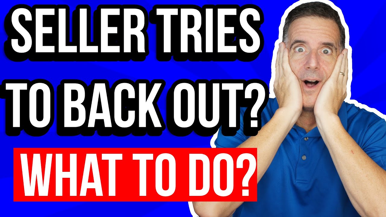 Что делать, если ПРОДАВЕЦ хочет отказаться от договора | Оптовая торговля недвижимостью