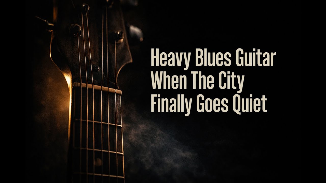 Heavy Blues Guitar When The City Finally Goes Quiet