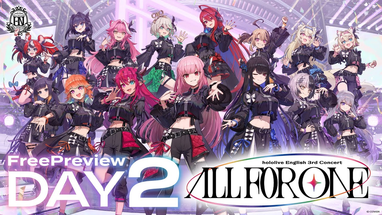 【Day 2】hololive English 3rd Concert -All for One-【Free Preview】