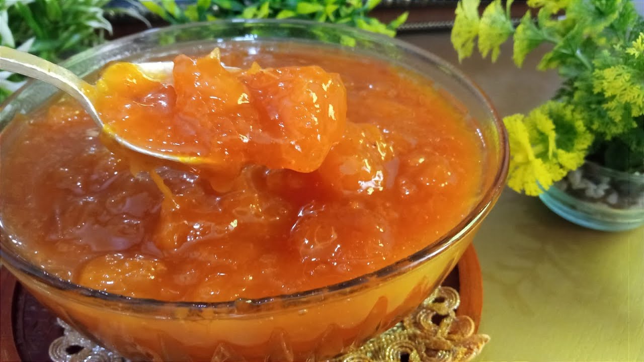 أسهل طريقة لتحضير مربى الخوخ الطبيعي😋بدون موادحافظة  بمداق روعة👌لن تشتريه بعد اليومconfiture_