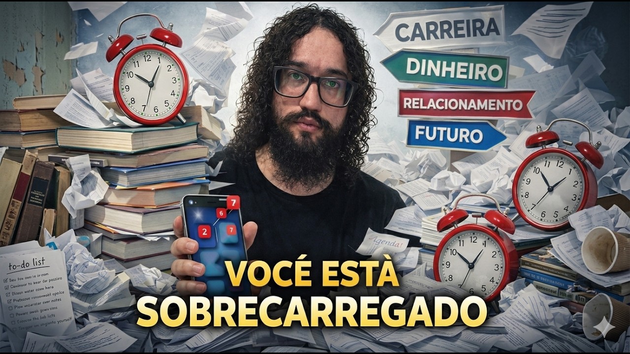 Você não está atrasado. Está sobrecarregado