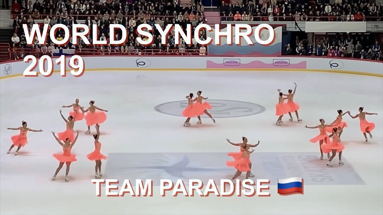 Team Paradise 🥇 World Synchro Helsinki 2019  - Synchronized skating