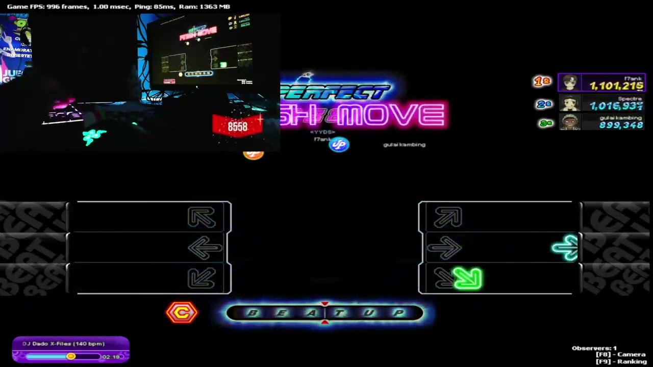 Audition Brazil | DJ Dado - X-Files 140 Bpm Lv. 6 [Beat Up] [Hand Display]