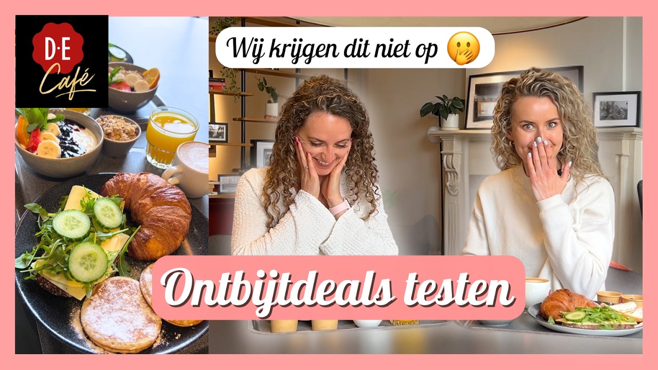ONTBIJTEN bij DOUWE EGBERTS 🥐🥞 | Wij krijgen dit niet op 🫢 – SHOPVLOG Primark & Zara...!
